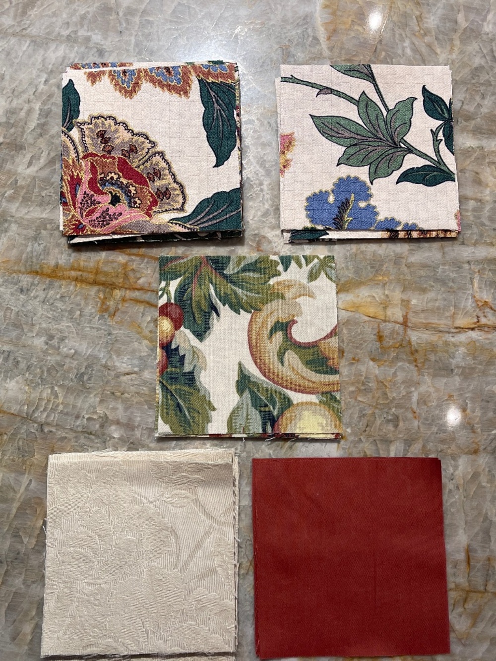 36 Precut 5" Quilt Squares Assorted Fabric Charm Pack